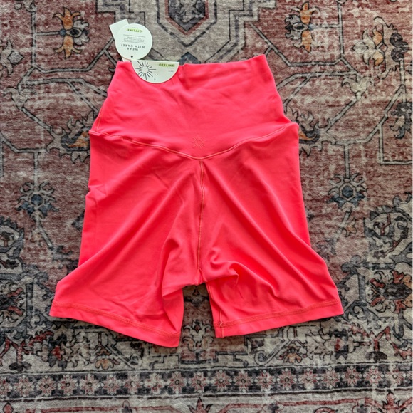 Aerie Offline Vibrant Pink Athletic Shorts - Picture 2 of 2